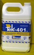 TEK-401C-20  Emulsion Remover Concentrate - 1 Gallon